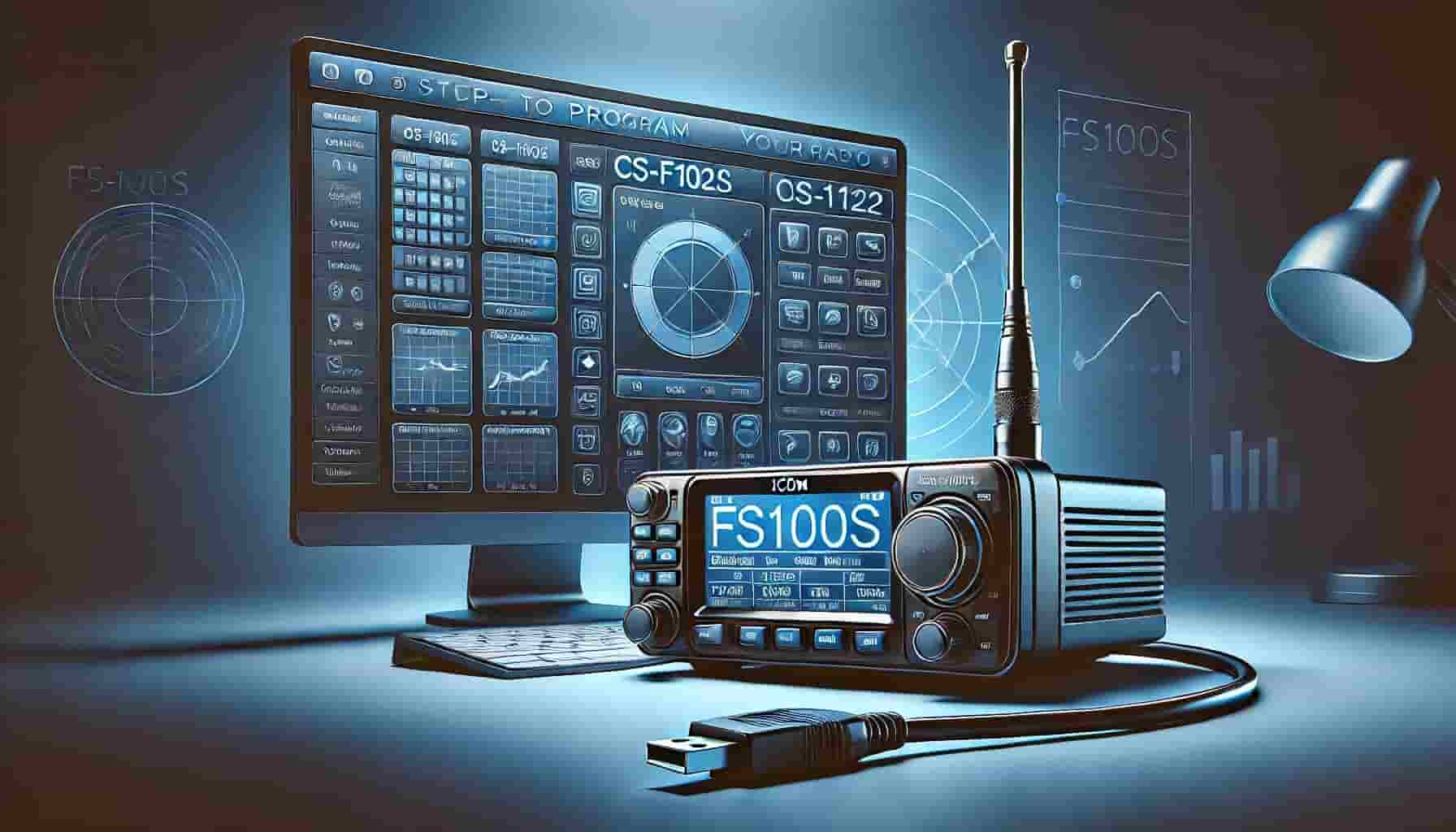 which programming software for FS100S 83 Icom